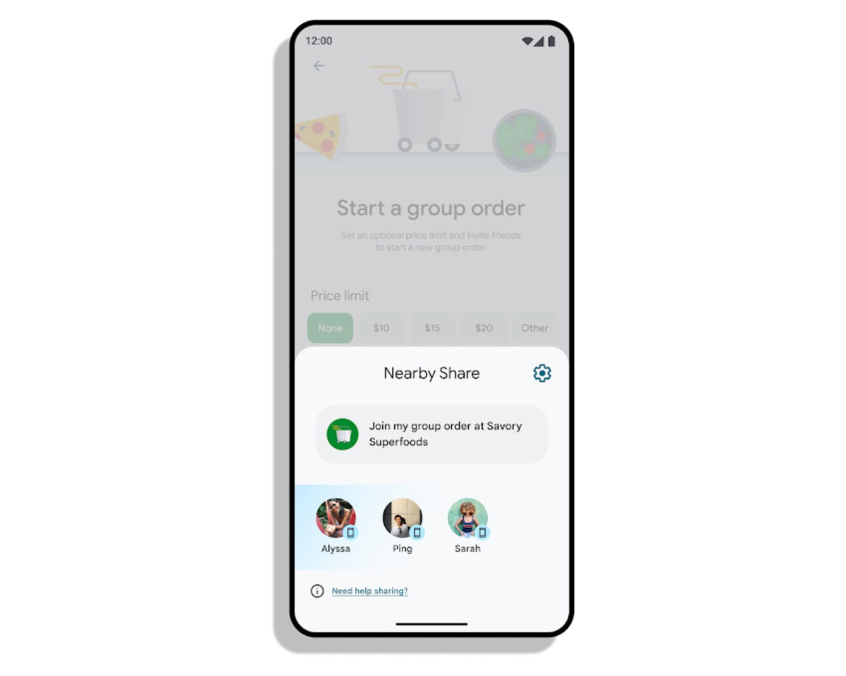 Apps de Android en dispositivos cercanos